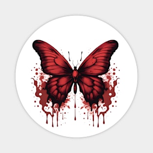 butterfly and blood Magnet